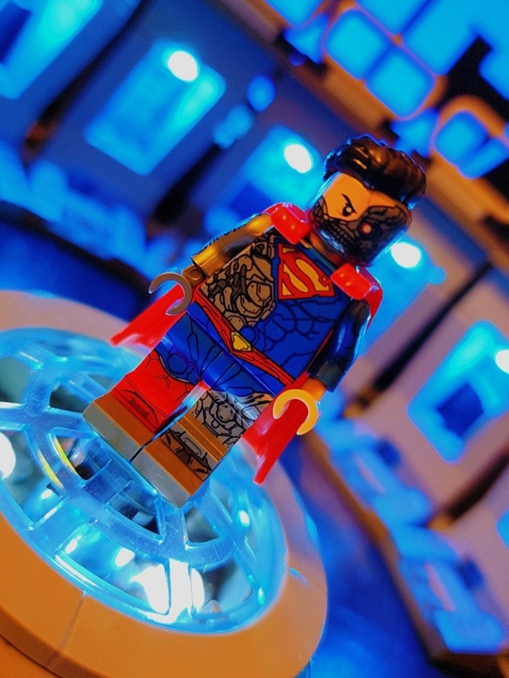 Superman Minifigure Lego Compatible